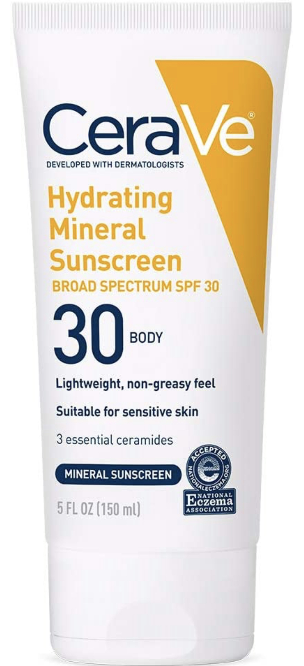 CeraVe Hydrating Mineral Suncreen Bottle for Effective Skin Care